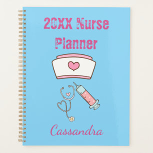 20XX Nursing Student School Nurse Name Photo Planner