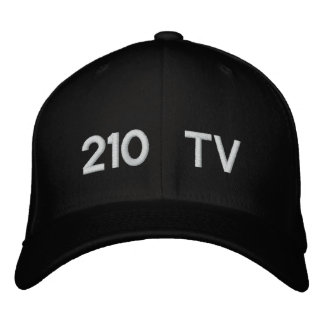210 TV EMBROIDERED HAT