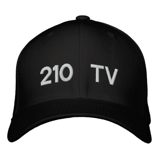 210 TV EMBROIDERED HAT (Front)