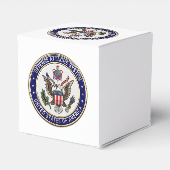[210] U.S. Defence Attaché System (DAS) Emblem [3D Favour Box (Back Side)