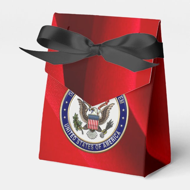 [210] U.S. Defence Attaché System (DAS) Emblem [3D Favour Box (Front Side)