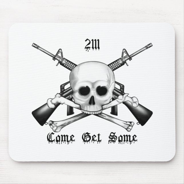 2111 Armorer Come Get Some Mouse Mat (Front)