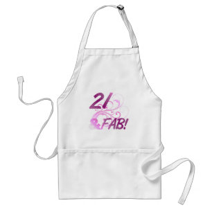 21 And Fabulous Birthday Standard Apron