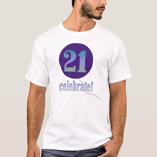 21 Celebrate T-Shirt (Front)