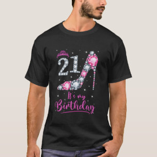 21 It'S My K High Heel T-Shirt