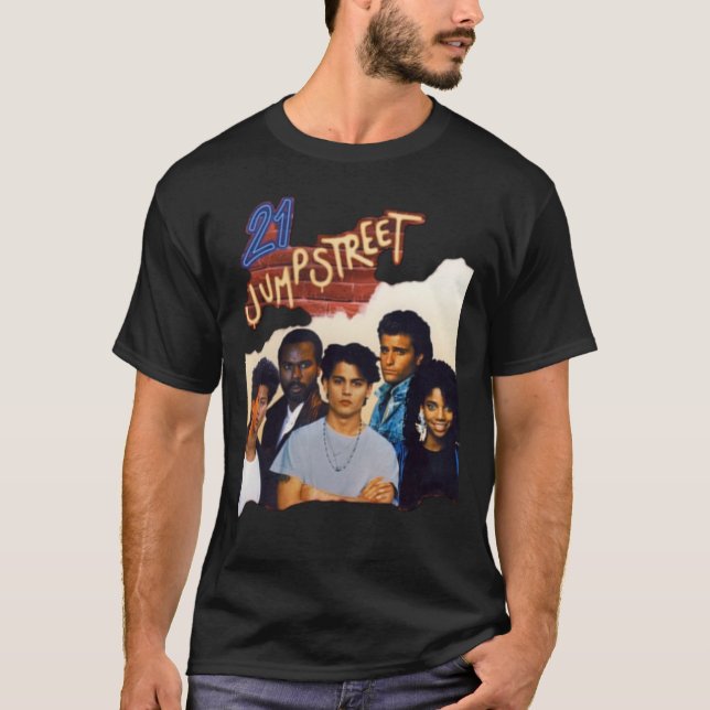21 Jump Street Cast Essential T-Shirt (Front)
