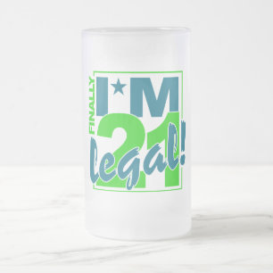 21 & LEGAL mug - choose style & color