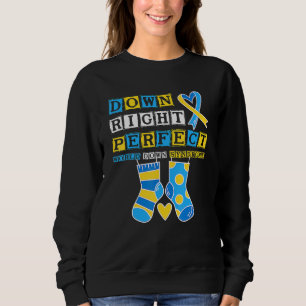 21 March World Down Syndrome Day Awareness Socks 2 Sweatshirt