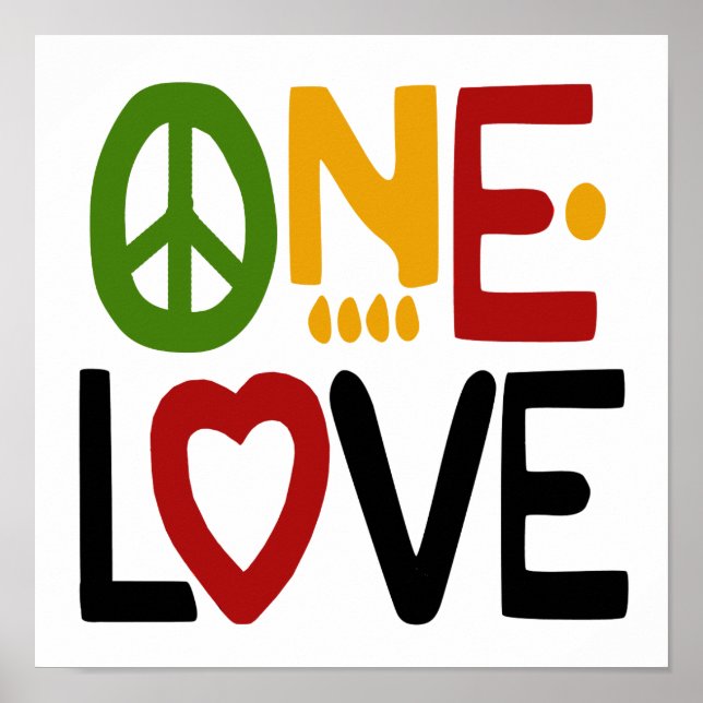 21 One Love Poster (Front)