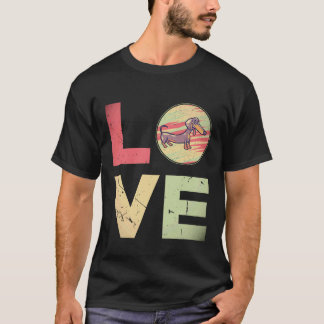 21 Retro vintage Dachshund Dog Mum Gifts Dachshund T-Shirt