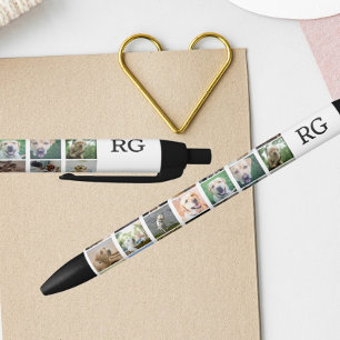 21 Small Photo Template Personalised Black Ink Pen