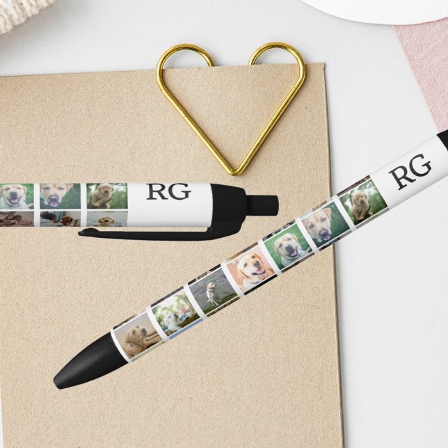 21 Small Photo Template Personalised Black Ink Pen (21 Small Photo Template Personalized Black Ink Pens by Ricaso. Great photo gifts for anyone)
