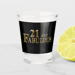 21 st Birthday Shot Glass