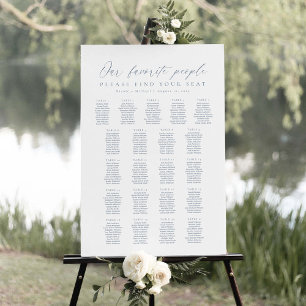 21 Tables Our Favourite People Seating Chart