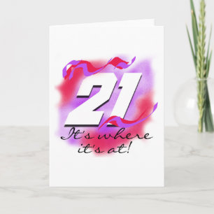 21 Where It's At Card
