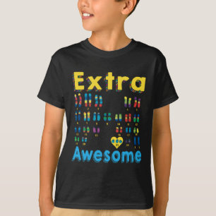 21 Xx Extra Chromosome Girl World Down Syndrome Da T-Shirt