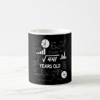 21 Year Old Bday Geeky Math 21st birthday Gift