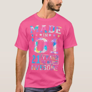 21 Year Old Girl Gifts For 21st Birthday Gift Born T-Shirt