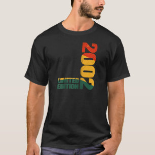 21 Years Old Born In 2002 Funny For Black History T-Shirt