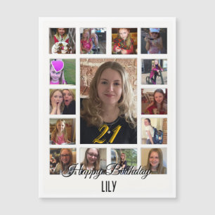 21st Birthday Almond blossom blue-cream