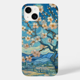 21st Birthday Almond blossom blue-cream  Case-Mate iPhone 14 Case