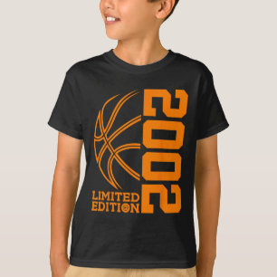 21st BIRTHDAY BASKETBALL LIMITED EDITION 2002  T-Shirt