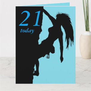 21st birthday card