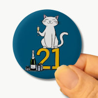 21st birthday cat celebration 21 years twentyfirst