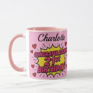 21st birthday coffee Mug