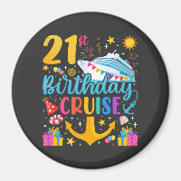 21st Birthday Cruise B-Day Party Circle