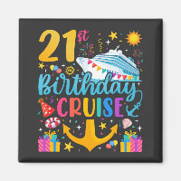 21st Birthday Cruise B-Day Party Square
