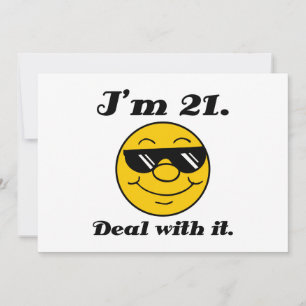 21st Birthday Gag Gift Invitation