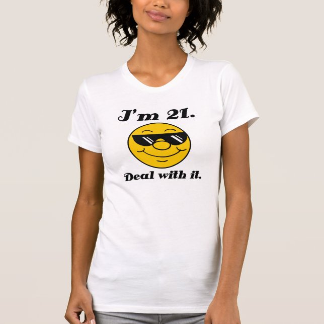 21st Birthday Gag Gift T-Shirt (Front)