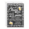 21st Birthday Invitation | Cheers and Beers