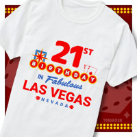 21st Birthday Las Vegas Welcome Sign Party Squad