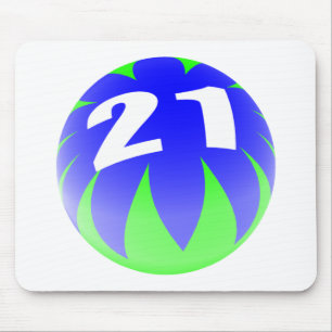 21st Birthday Mouse Mat