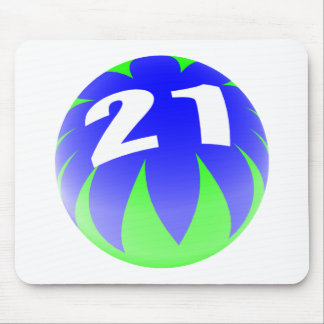 21st Birthday Mouse Mat