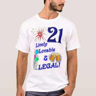 21st Birthday No. 4 T-Shirt