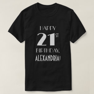 21st Birthday Party - Art Deco Inspired Look Shirt