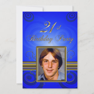 21st Birthday party Invitation