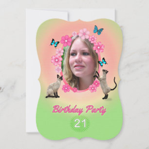 21st Birthday Party Invitation