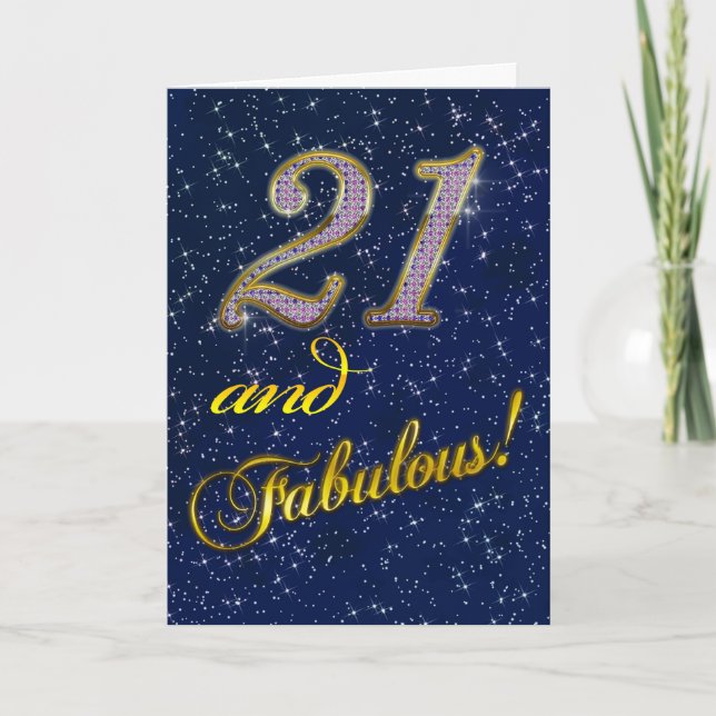 21st Birthday party Invitation (Front)
