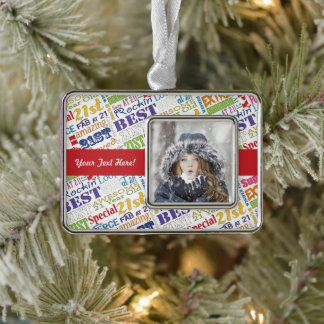 21st Birthday Party Personalised Gifts Silver Plated Framed Ornament