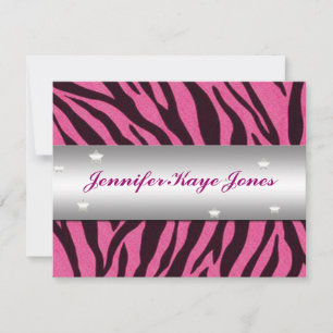 21st Birthday Party Personalised Invitation