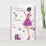 21st Birthday Purple Card<br><div class="desc">21st Birthday Purple Card</div>