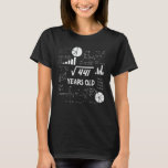 21st Birthday Square Root Math 21 Years Old Bday T-Shirt<br><div class="desc">Birthday Design For anyone who's horoscope say difficult & Stubborn But totally worth.Wear it with pride at work,  school gym perfect to pair with shorts,  leggings or jeans for a casual yet trendy Look</div>
