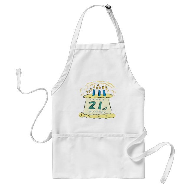 21st Birthday Standard Apron (Front)