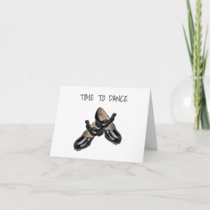 **21st BIRTHDAY** TAP AND DANCE TO A GOOD DAY! Card