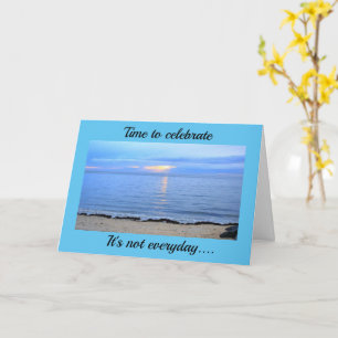 **21st BIRTHDAY** TIME TO **PARTY" Card