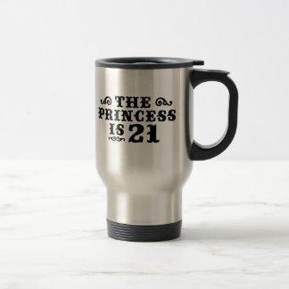 21st Birthday Travel Mug